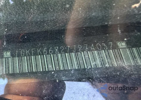 2007 GMC Yukon Xl 1500 Denali из США, поврежденный, VIN 1GKFK66827J274037